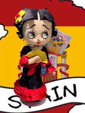 Betty Boop World Traveler Ms. Spain Rag Doll Limited Edition